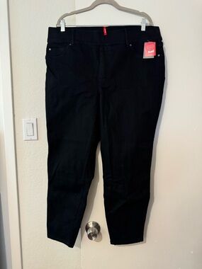 Spanx Slim Straight Black Jeans
